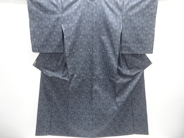 未使用品　菱華紋織出し西陣伝承紬着物